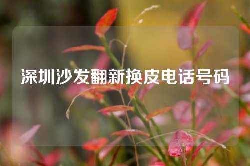 深圳沙发翻新换皮电话号码