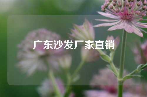 广东沙发厂家直销