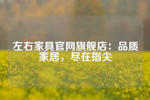 左右家具官网旗舰店：品质家居，尽在指尖