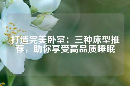 打造完美卧室：三种床型推荐，助你享受高品质睡眠