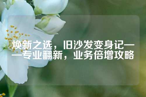 焕新之选，旧沙发变身记——专业翻新，业务倍增攻略