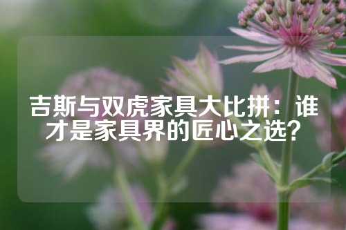 吉斯与双虎家具大比拼：谁才是家具界的匠心之选？